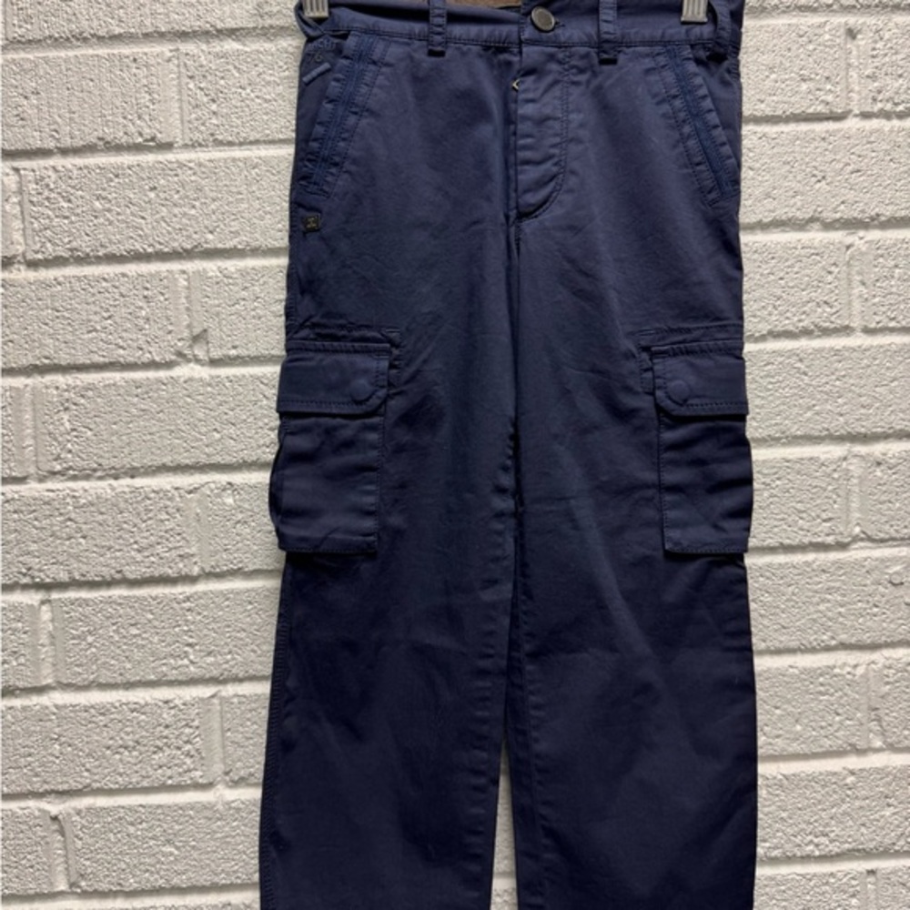 Paul & Shark Blue Casual Cargo Pants